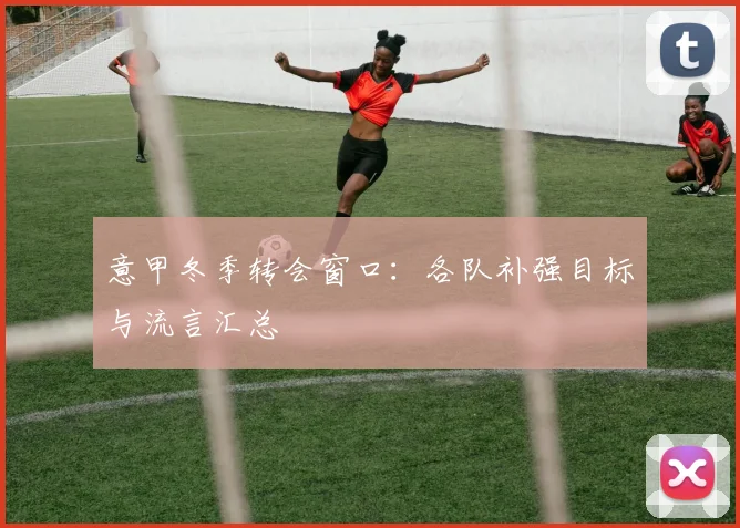 意甲冬季转会窗口:各队补强目标与流言汇总